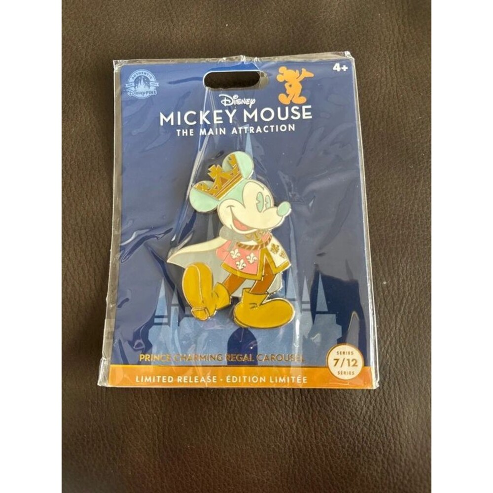 Disney Mickey Mouse the Main Attraction Prince Charming Regal Carousel 7/12